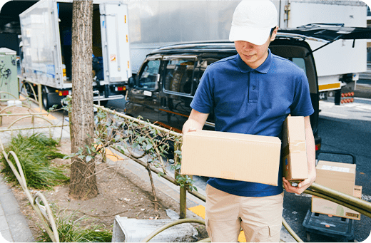 融通のきく“地域密着の運び屋”です。