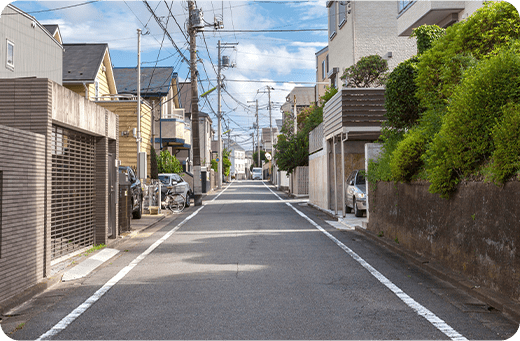 小回りの利くから、狭い・細かいルートも対応OK。